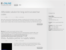 Tablet Screenshot of idata.it-online.co.za